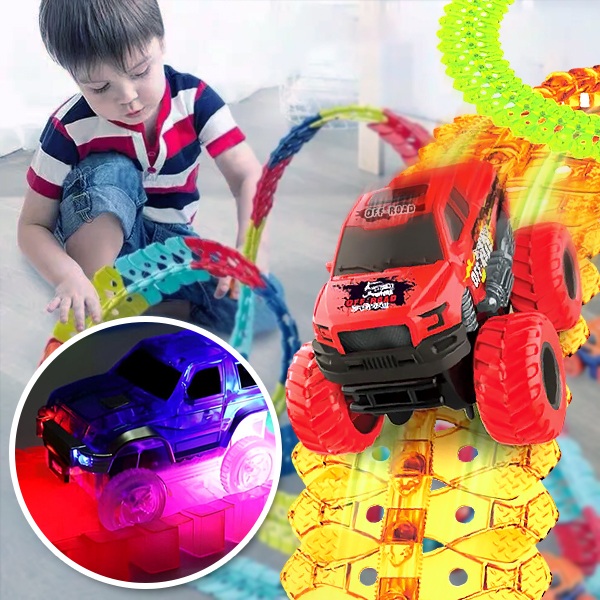 Svjetlosna staza s automobilom | LUMITRACK
