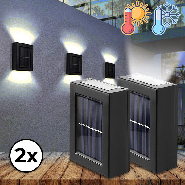 Solarna lampa (2 kom) | DUOLUMO