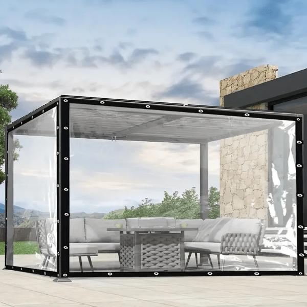 Pokrov za terasu - Postavlja se u 5 minuta, bez bušenja | COVERKA
