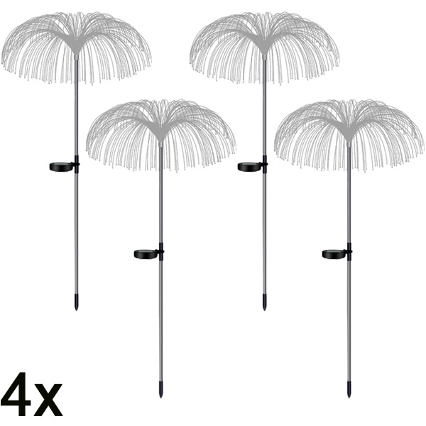 4x Svjetla za tropski vrt na solarni pogon | LUMIPALM