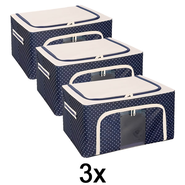 3x Kutija za odlaganje u ormaru | STACKBOX