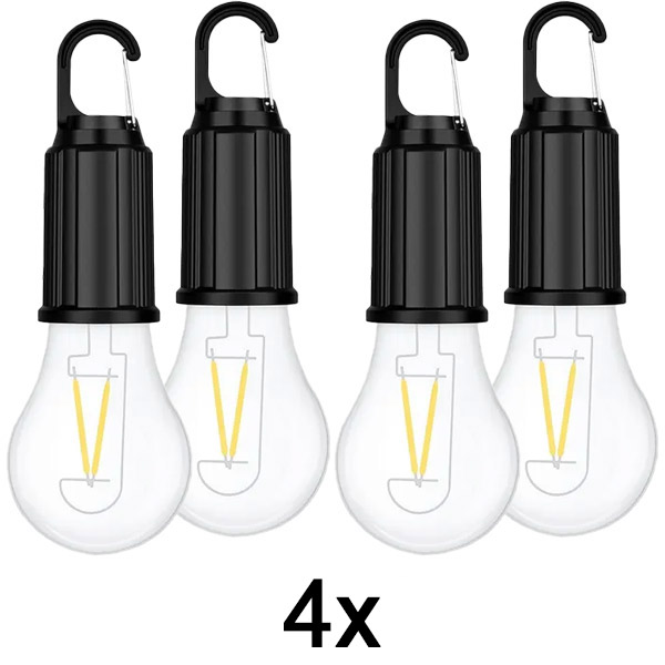 2x Bežične punjive žarulje (Set od 2, do 8 sati) | LUMINKA