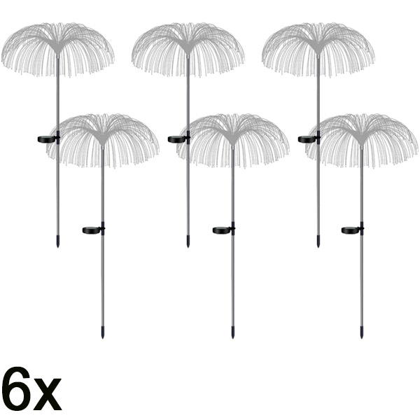 6x Svjetla za tropski vrt na solarni pogon | LUMIPALM