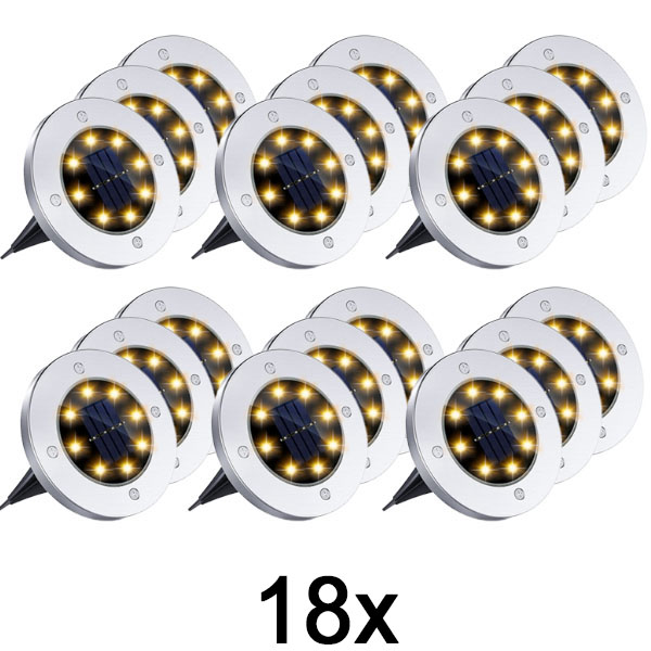 6x Solarne podne svjetiljke za vanjsku upotrebu (3 kom) | LUMIGARD
